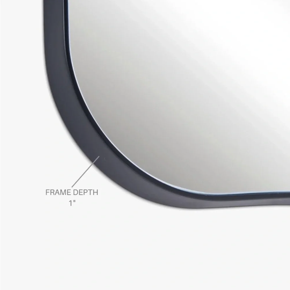 Modern Black Wall Mirror Ethnik living